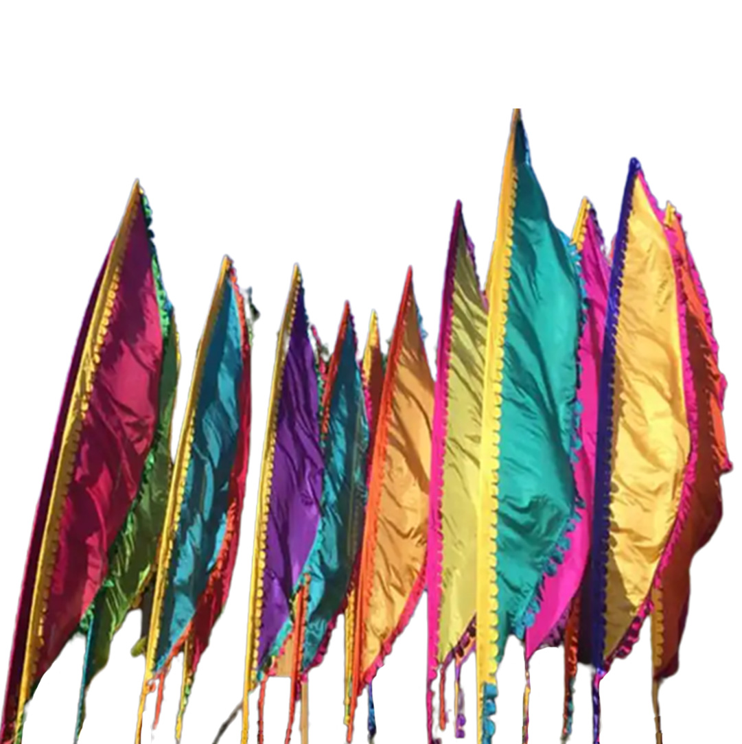 Outdoor Custom Knitted Advertising Flying Banners Polyester Printing Beach Flags Swooper  Teardrop Flag  Feather Flag